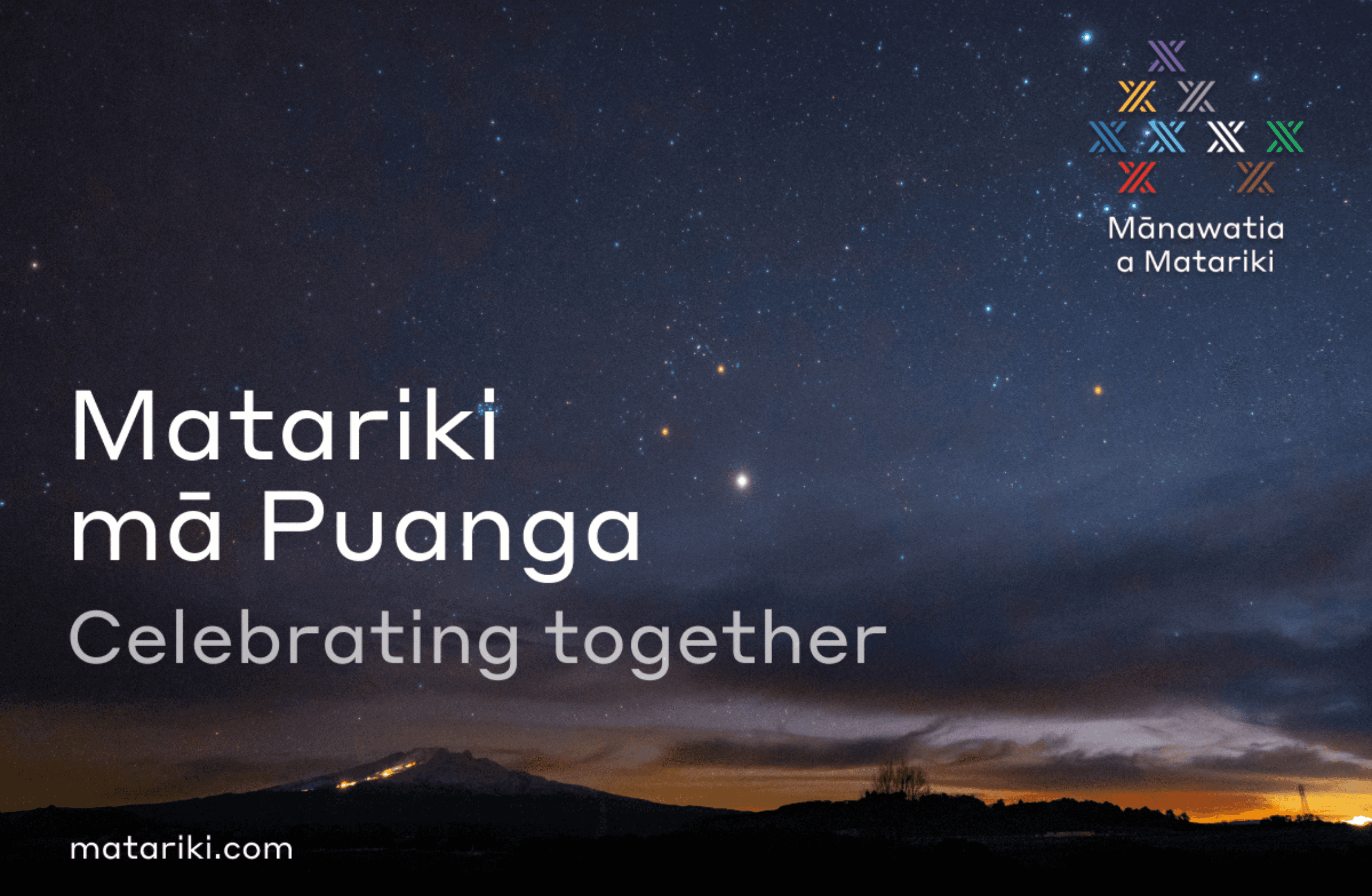 Matariki Ma Puanga Web Header 2026