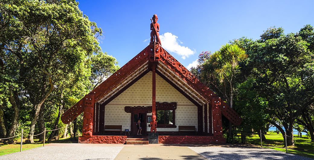 Traditional Marae in Waitangi