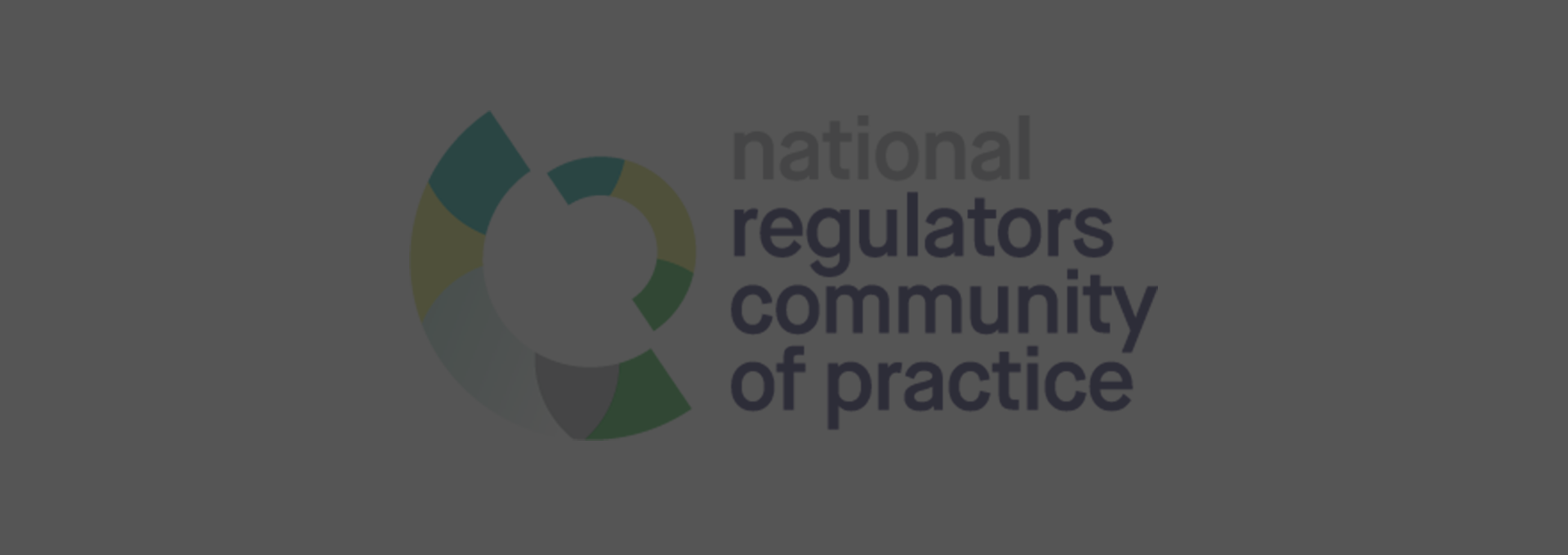 Banner with National Regulators Community of Practice Logo